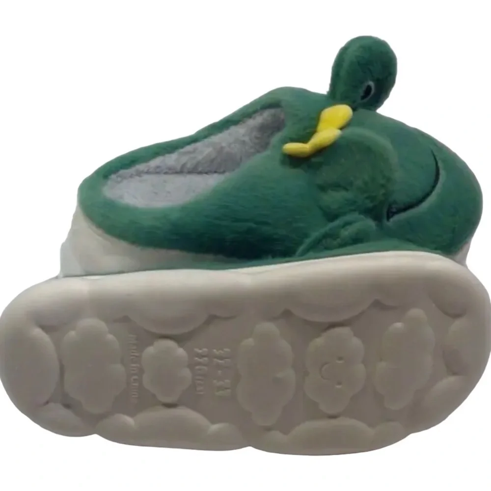 New Fuzzy Frog Slippers